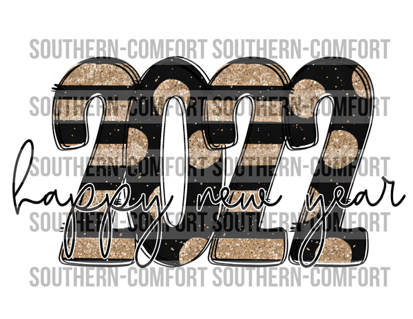 Happy new year 2022 PNG