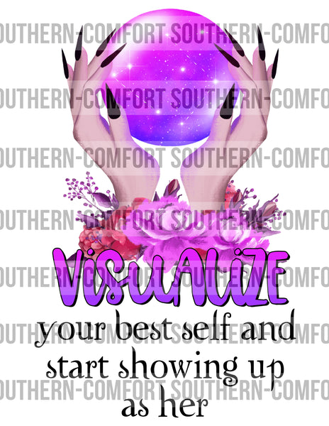 Visualize your best self and start showing up as her PNG