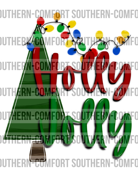 Holly jolly PNG