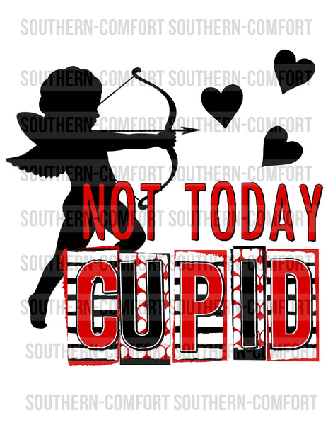 Not today Cupid PNG