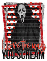 I love the way you scream PNG