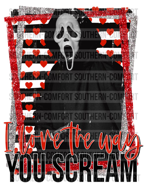 I love the way you scream PNG