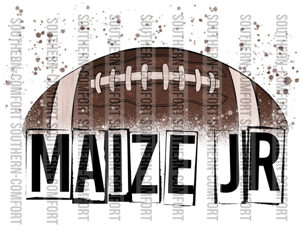 Maize Jr football PNG