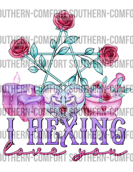 I hexing love you PNG