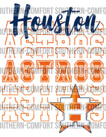 Astros baseball PNG