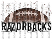 Razorbacks football PNG