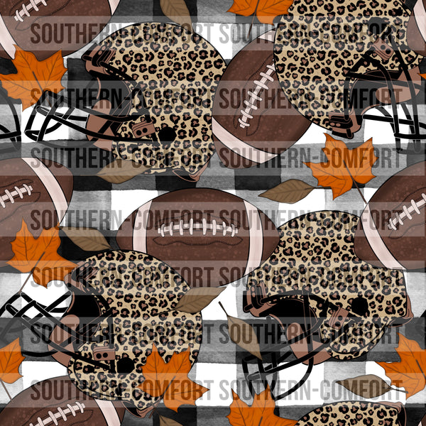 Football/fall Digital paper commercial use *SEAMLESS*