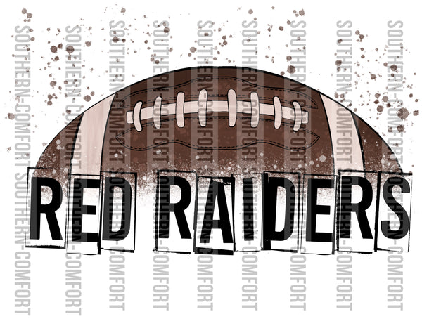 Red raiders football PNG