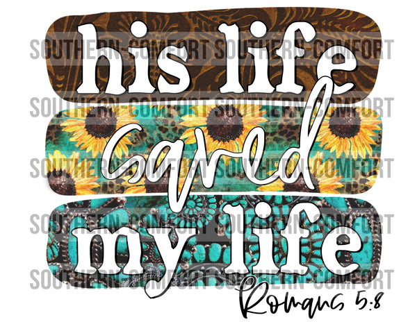 His life saved my life PNG