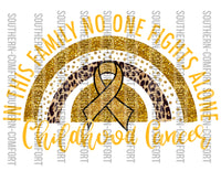 In this family nobody fights alone childhood cancer PNG