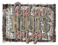 Head over boots for you PNG
