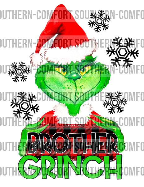 Brother grinch PNG