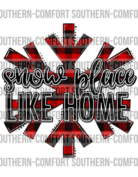 Snow place like home PNG