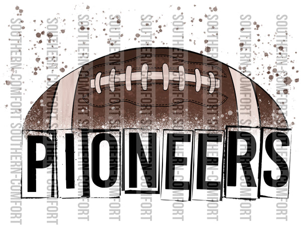 Pioneers football PNG