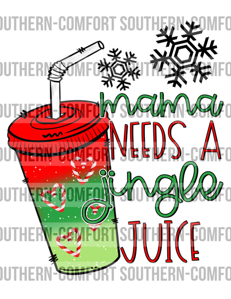 Mama needs a jingle juice PNG