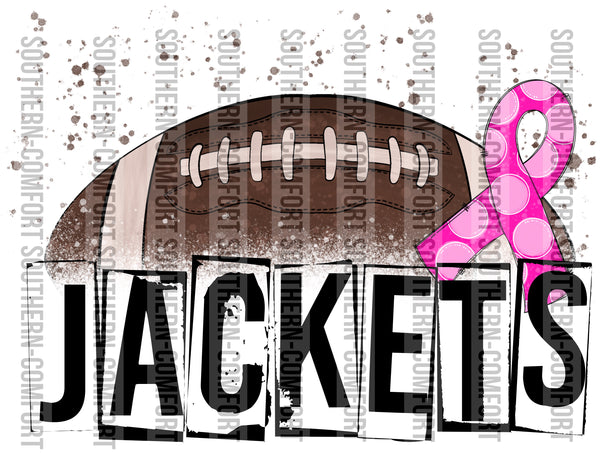 Jackets football (Breast cancer) PNG