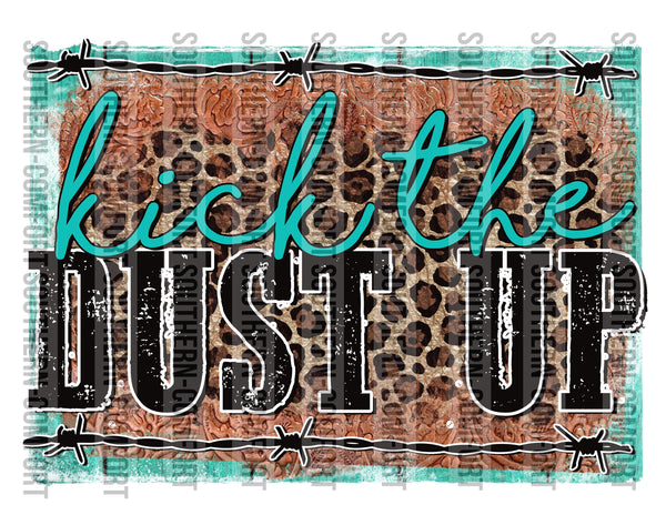 Kick the dust up PNG