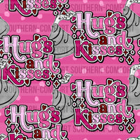 Hugs and kisses Digital paper commercial use *SEAMLESS*