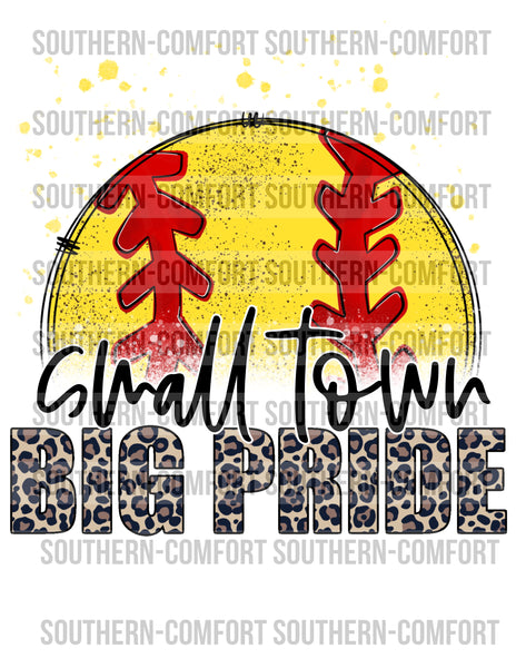 Small town big pride PNG