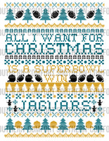 All I want for Christmas is a super bowl win JAGUARS PNG