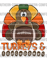 Turkeys and touchdowns PNG