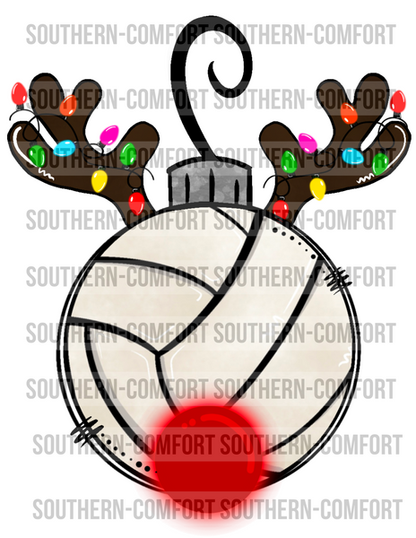 Volleyball ornament PNG