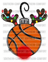 Basketball ornament PNG