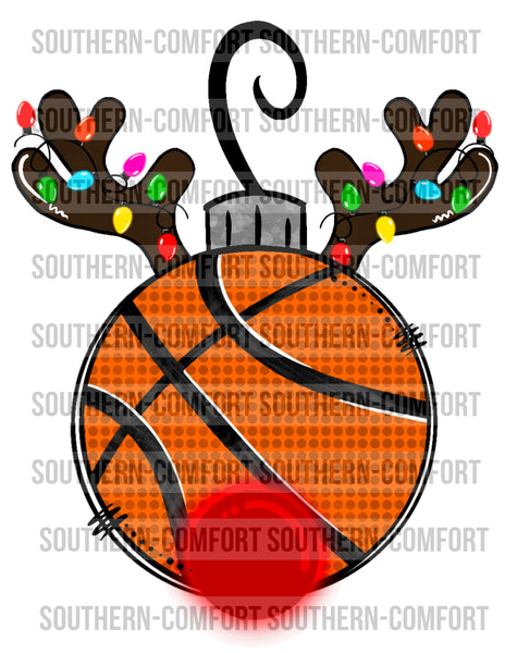 Basketball ornament PNG