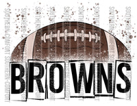 Browns football PNG