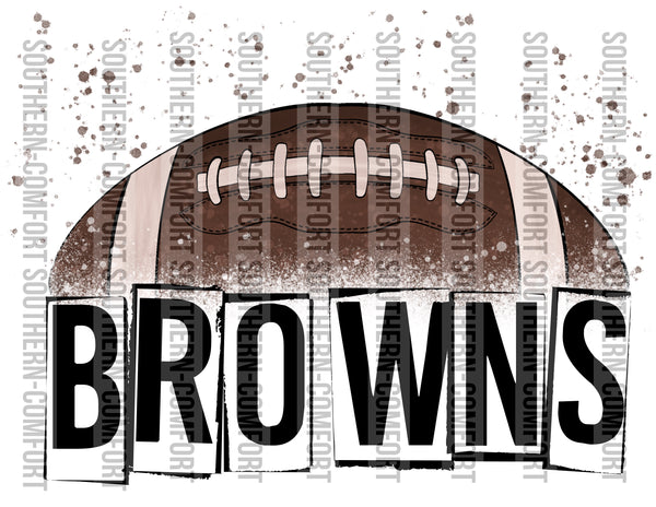 Browns football PNG