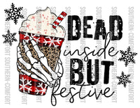 Dead inside but festive PNG