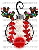 Baseball ornament PNG