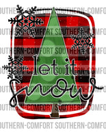 Let it snow PNG