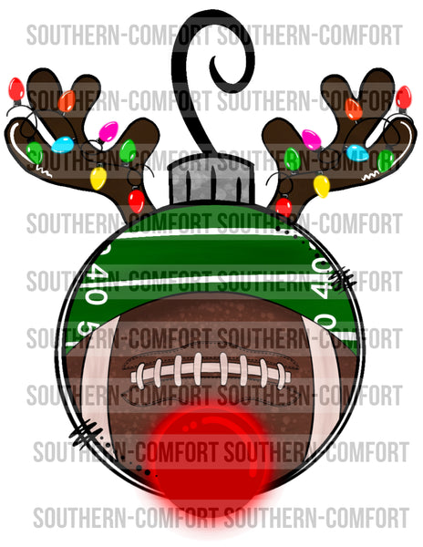 Football ornament PNG