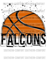 Falcons basketball PNG