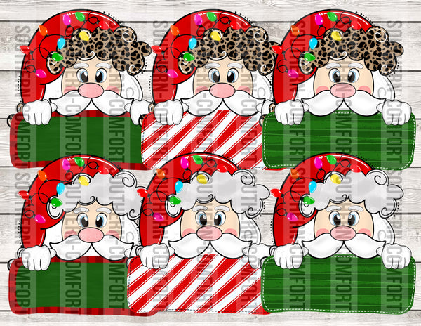 Santa Claus elements (commercial use)