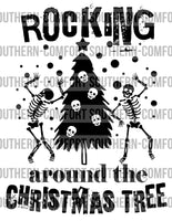 Rocking around the Christmas tree PNG