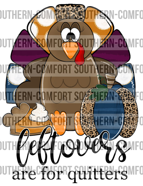 Leftovers are for quitters PNG