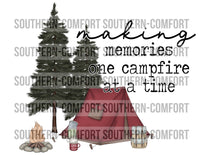 Making memories one campfire at a time PNG