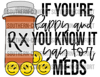 If you’re happy and you know it yay for meds PNG