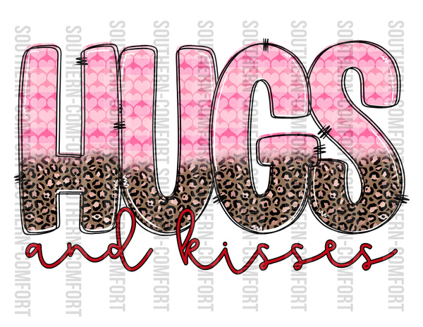 Hugs and kisses PNG