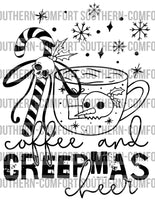 Coffee and creepmas cheer PNG