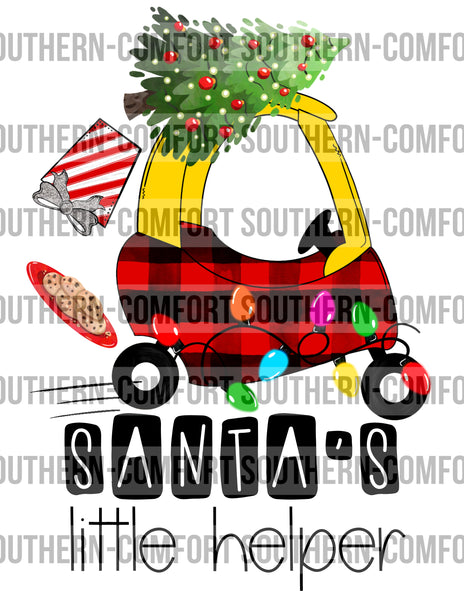 Santa’s little helper PNG