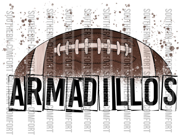 Armadillos football PNG