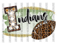 Indians football PNG