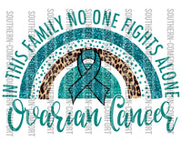 In this family nobody fights alone ovarian cancer PNG