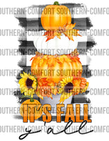It’s fall y’all PNG