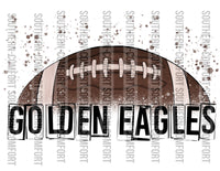 Golden eagles football PNG