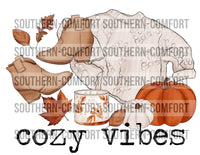 Cozy vibes PNG