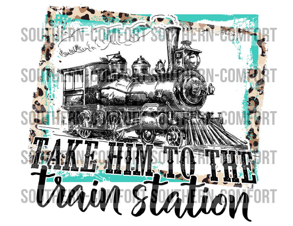 Take him to the train station PNG